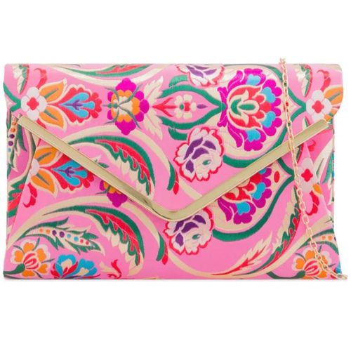 Floral Envelope Clutch
