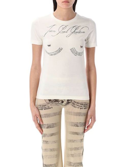 Jean Paul Gaultier Tattoo Crewneck T-Shirt