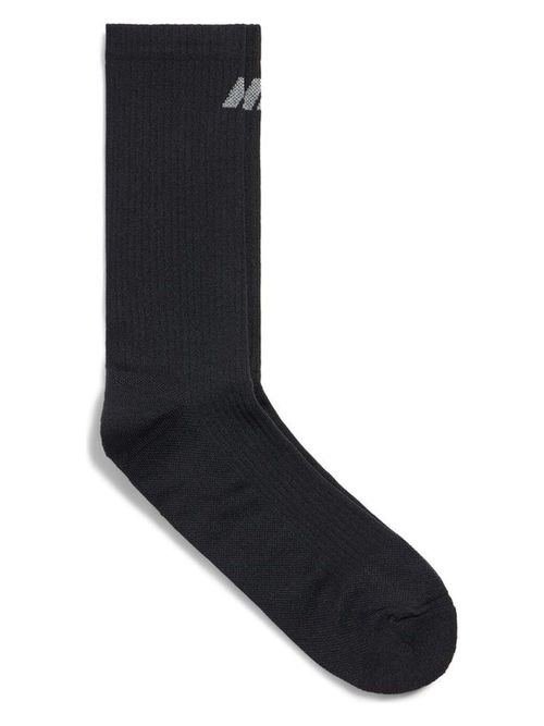 Balenciaga Men's Technical Socks in Blackrflct | Size XL | 7949104E4B0
