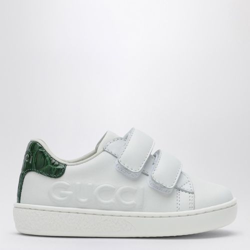 White leather Ace sneaker