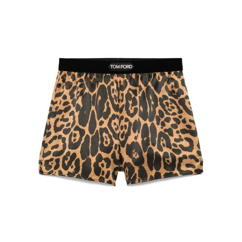 Leopard-print Boxer Shorts
