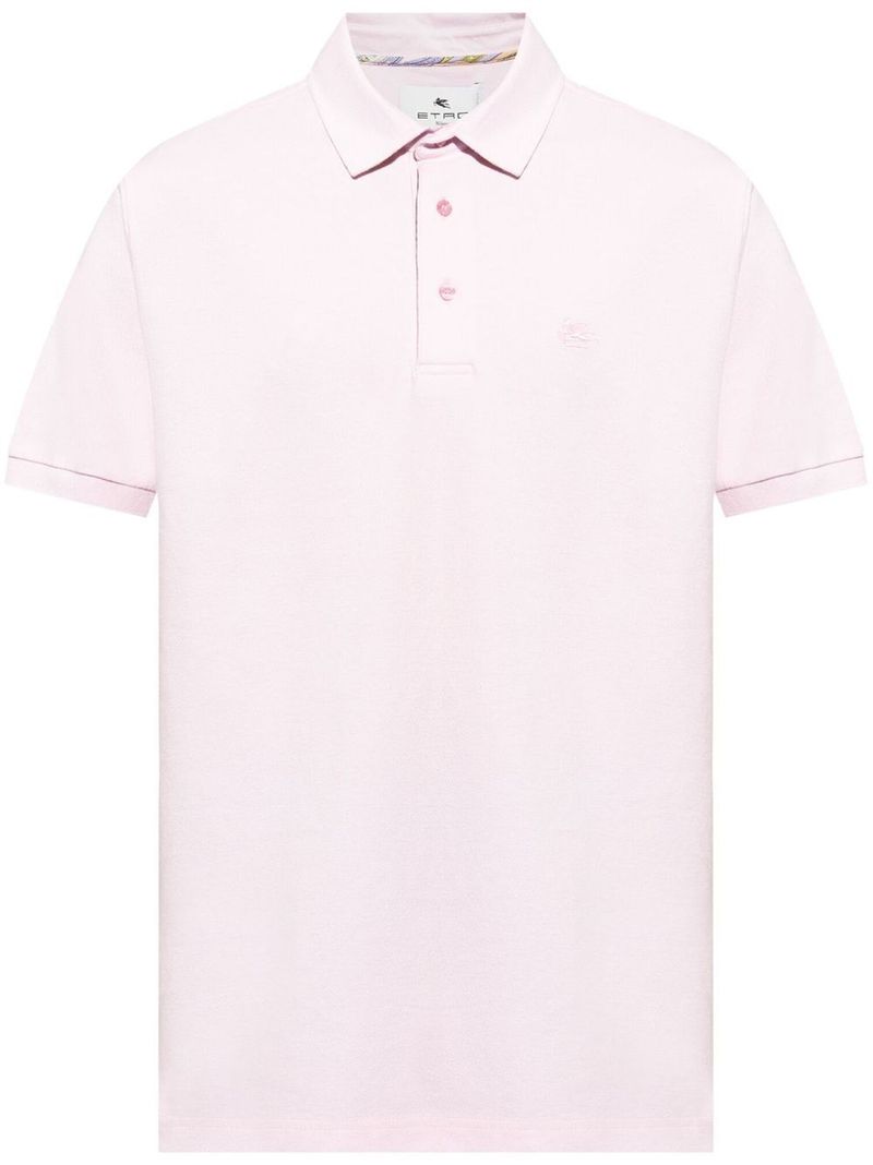 에트로 남성 Pegaso-Embroidered Polo Shirt