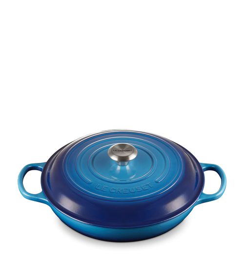 Cast Iron Shallow Casserole Dish
