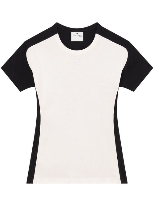 Contrast Frame cotton T-shirt - White