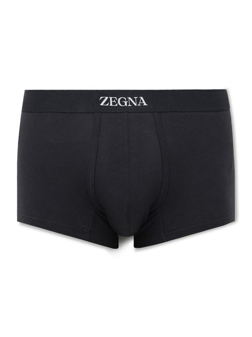 Stretch-Cotton Boxer Briefs