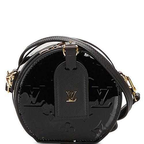 Louis Vuitton 2019 Pre-owned Vernis Mini Boite Chapeau Souple Shoulder Bag - Black
