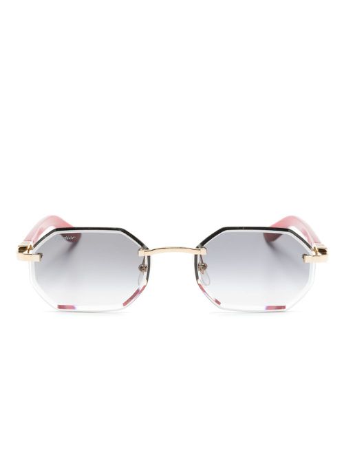 Cartier Eyewear - C Décor Sunglasses - Unisex - Acetate/Metal