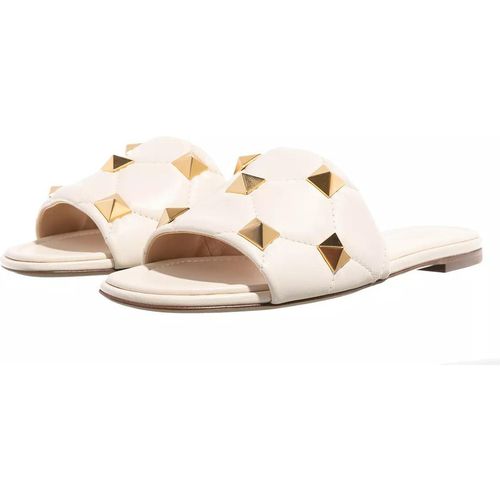 Valentino Garavani Slippers & Mules - Slide Rockstud - creme - Slippers & Mules for ladies