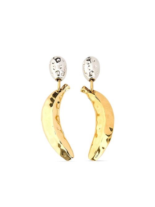 Banana earrings - Gold