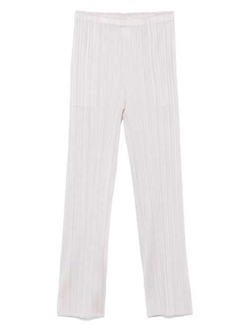 Pleats Please Issey Miyake pilssé trousers - Neutrals
