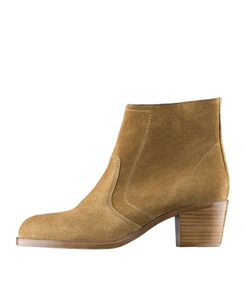 Anna Cowboy Boots CAF - Caramel