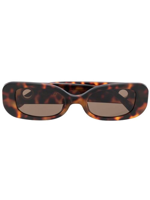 Lola tortoise-shell sunglasses - Brown