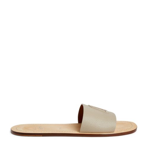 Varsicool Leather Slides in Brown - Christian Louboutin