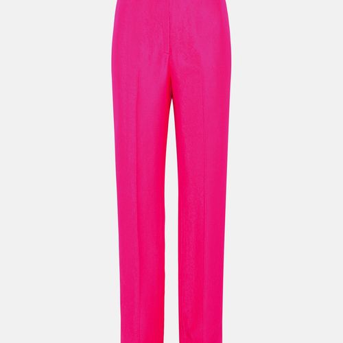 MSGM 여성 푸시아 비스코스 팬츠