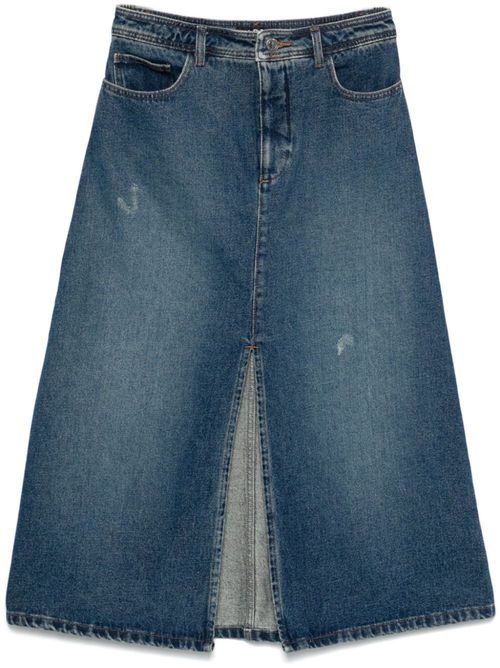 Georgia Denim Midi Skirt