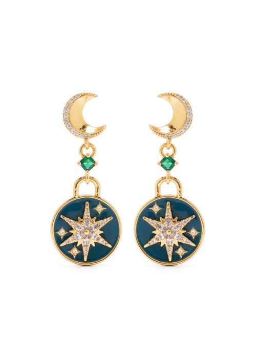 Like Magic drop earrings - Gold